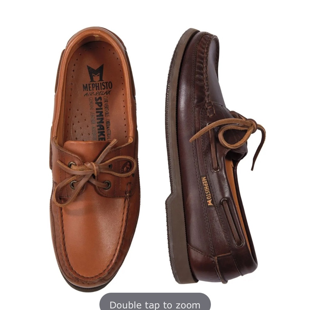 🗽Mephisto Air Relax Leather Boat Shoes